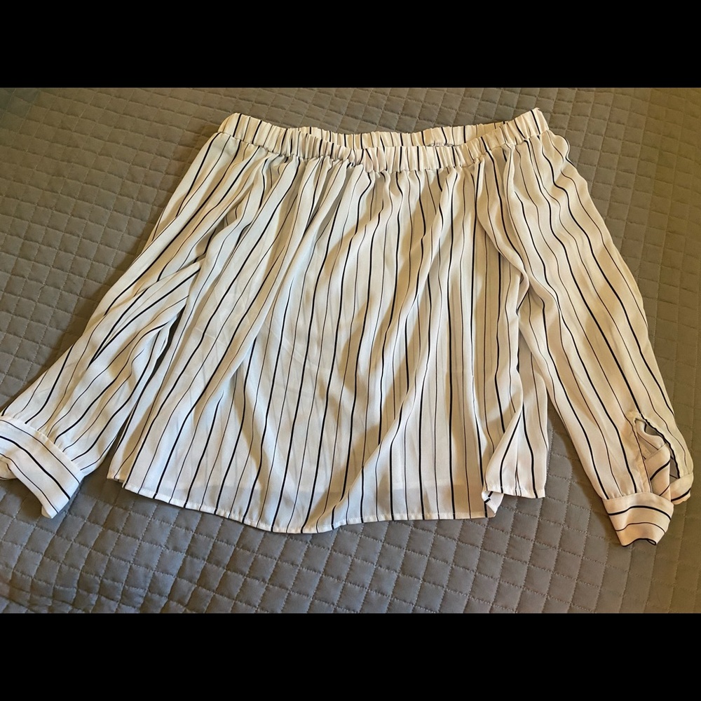 Strapless forever 21 shirt!